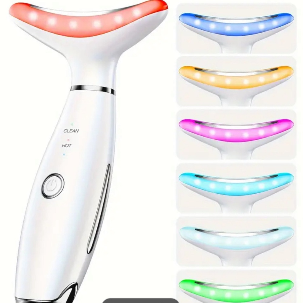 LED Face-Lifting Device, 7 Color Led Face massage Device